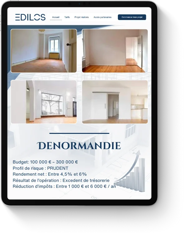 Edilos Investissement Denormandie