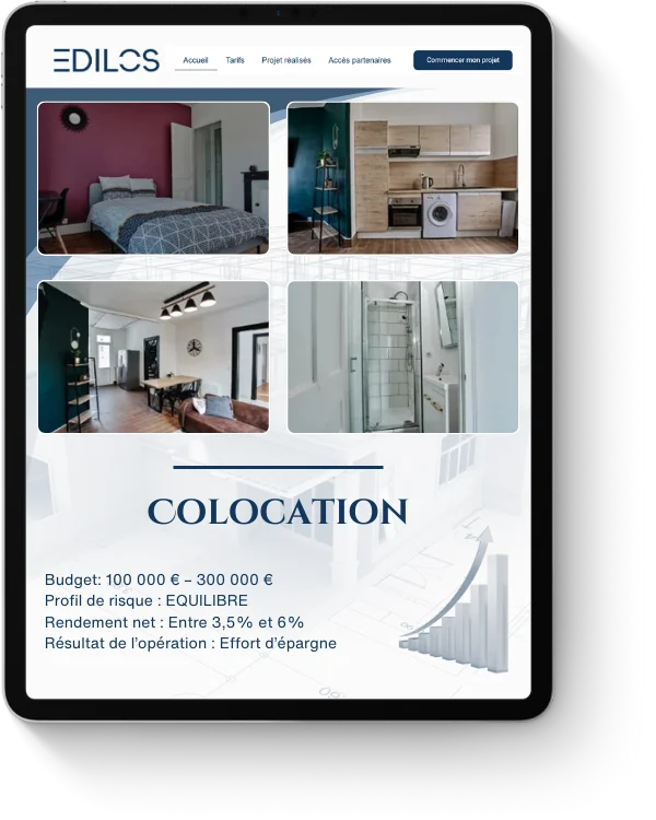 Edilos Investissement Colocation