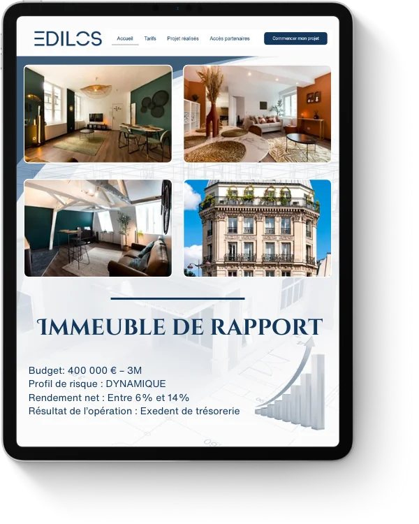 Edilos Investissement Immeuble De Rapport